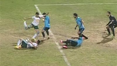 تعادل سلبي بين غزل المحلة والمصري في الشوط الأول