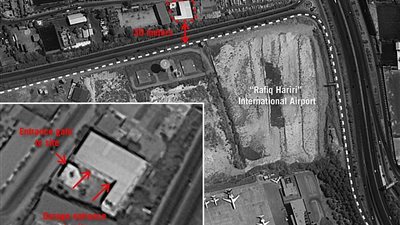 جيش الاحتلال ينشر فيديو جديد لمشروع صواريخ حزب الله في بيروت