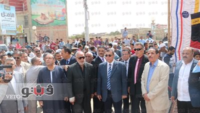 بالفيديو والصور.. افتتاح مشروعات جديدة بمركز طامية في الفيوم