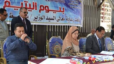 محافظ الغربية يكرم أبناء الشهداء ودور الرعاية احتفالا بيوم اليتيم (صور)