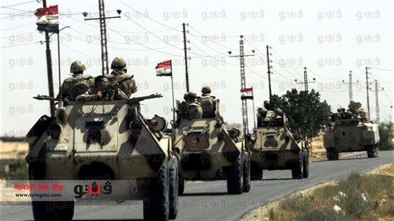 قوات الجيش في سيناء-صورة