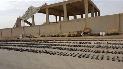 الجيش السوري يعثر على أسلحة إسرائيلية الصنع بدير الزور