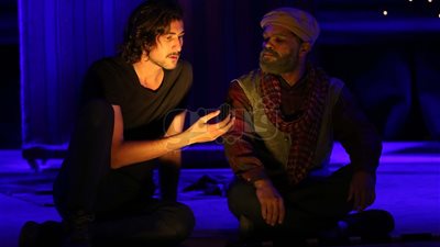 فن محوج تقدم «في قلبى أنثى عبرية» على مسرح الساقية (صور)