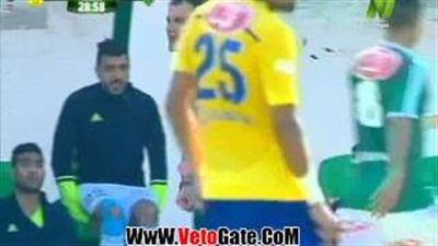 بالفيديو.. اعتراض «ماكيدا» على حكم مباراة الاتحاد وطنطا