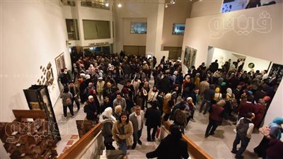 خالد سرور يفتتح صالون الشباب في دورته الثلاثين بقصر الفنون | صور