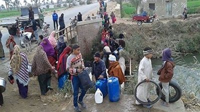 استياء أهالي العريش من انقطاع المياه قبل عيد الأضحى