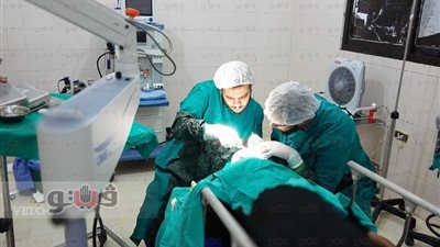 قافلة الأزهر بـ«رأس غارب» توقع الكشف الطبي على 3 آلاف حالة