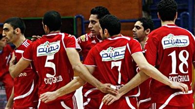 الأهلى ينسحب من البطولة العربية للطائرة بلبنان احتجاجًا على التحكيم