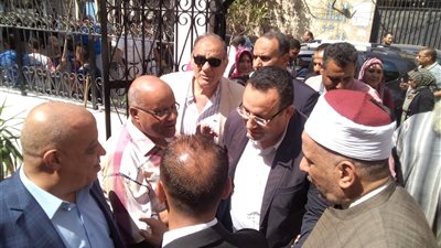 محافظ الإسكندرية يفتتح مسجد «إنجا هانم» بعد تطويره (صور)