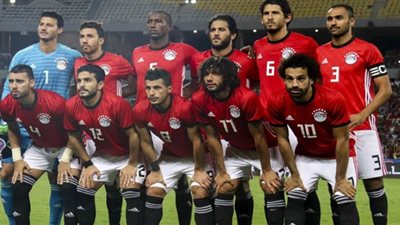المنتخب الوطنى بالأحمر والأبيض والأسود أمام الكونغو