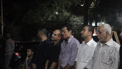 نجوم الفن في عزاء ماهر عصام (صور)