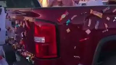 شاهد ماذا فعل سعودي بسيارته في العيد (فيديو)