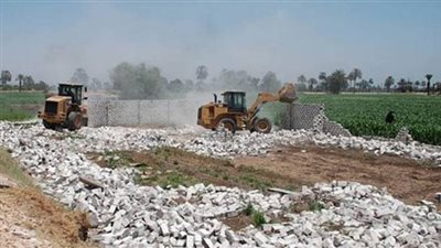 «الزراعة»: إزالة 353 حالة تعدي على الأراضي خلال أيام العيد