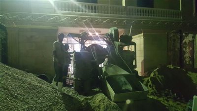 بالصور.. إحباط محاولة بناء مخالف بهضبة الأهرام خلال إجازة العيد