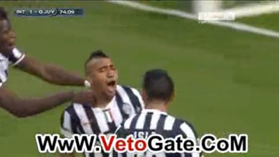 بالفيديو.. أرتورو فيدال يتعادل لليوفنتوس في مرمى إنتر ميلان