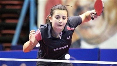 دينا مشرف تخسر أمام بطلة رومانيا في مونديال الصين