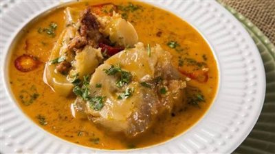 طريقة عمل طاجن الكوارع من الشيف عظيمة