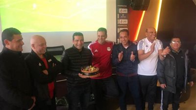 لجنة الحكام تحتفل بعيد ميلاد محمود البنا | صور