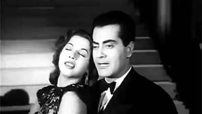 فريد الأطرش يتعرف على سامية جمال بالأوبرج في ليلة رأس السنة