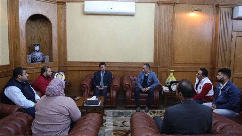 لقاء وزير الشباب