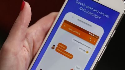 Android Messages تحصل على واجهة ويب