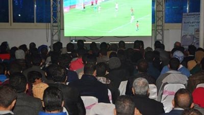 9 أندية و11 مركز شباب ببورسعيد لنقل مباريات كأس العالم (صور)