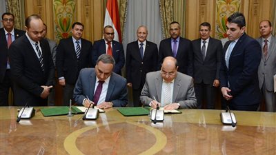 توقيع بروتوكول تعاون مع الإنتاج الحربي والصحفيين ومؤسسة الأهرام