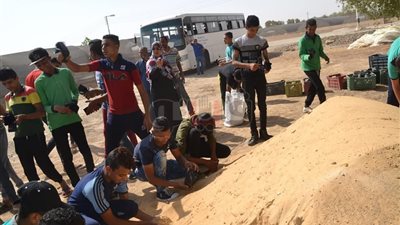 تعليم الوادي الجديد يواصل العمل بمعسكر زراعة المورينجا (صور)