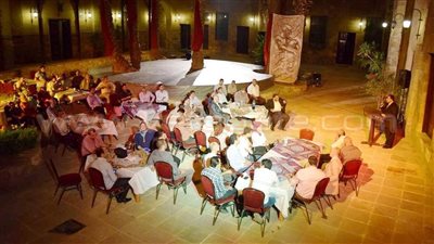 إفطار جماعى للعاملين بقطاع الآثار الإسلامية والقبطية