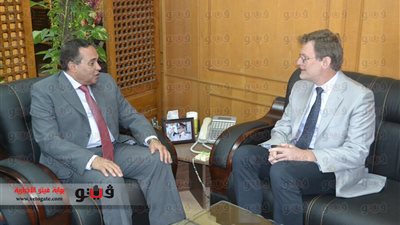 بالصور.. اليوم.. محافظ الإسماعيلية يستقبل سفير ليتوانيا