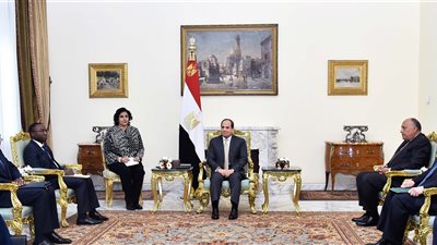 وفد الكونغو الديمقراطية يشيد بدور مصر الداعم للسلام والاستقرار في بلادهم