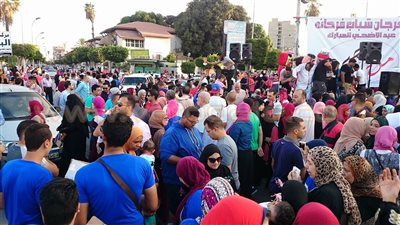 بالصور.. «من أجل مصر» ترسم البسمة على وجوه أطفال بورفؤاد