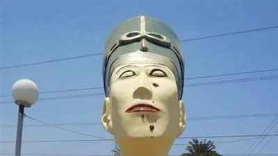 رئيس المدينة عن تمثال نفرتيتي بسمالوط: الإخوان شوهوا شكله الجمالي