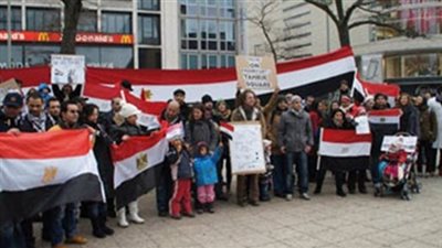 مظاهرات للجالية المصرية في لندن دعما للجيش والمطالبة بإعدام الإخوان