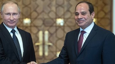 قمة مصرية - روسية باليابان