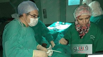 بالصور.. إجراء أول عملية دوالي بدون جراحة بمستشفى الغردقة العام