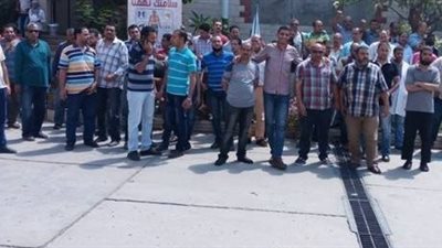 إنهاء اعتصام العاملين بمحطة مياه الشرب في اﻹسماعيلية