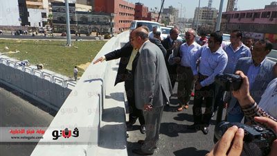 بالصور.. محافظ القليوبية ومدير الأمن يتفقدان النفق الجديد بميدان المؤسسة