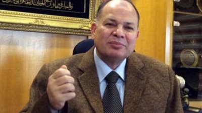 محافظ الفيوم يضع حجر أساس مجمع رسالة الخيري