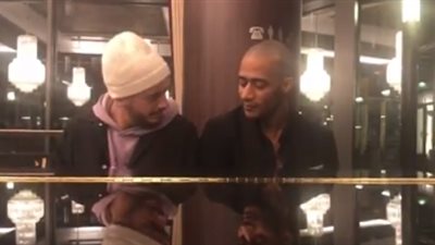 محمد رمضان وسعد لمجرد في كواليس أغنيتهما الجديدة (فيديو)