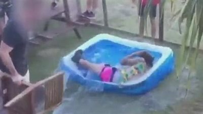 مقلب أصدقاء ينتهي بكسر عنق أحدهم (فيديو وصور)