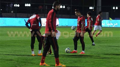 بالصور.. الأهلي يُنهى استعداداته لمواجهة المصرى