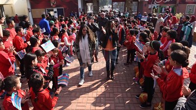 الأهلي يشارك في اليوم العالمي للسرطان (صور)