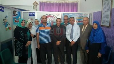 بالصور.. وكيل «تضامن الغربية» يتفقد جمعية مرضى القلب