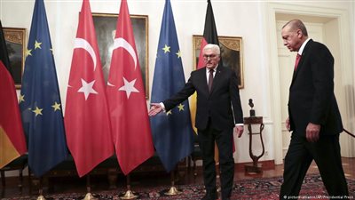 شتاينماير لـ«أردوغان»: احترم العدالة.. والرئيس التركي: نرفض الاتهامات