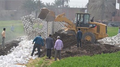 «الزراعة»: إزالة 353 حالة تعد على الأراضي