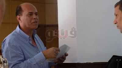 هشام يكن يقدم أوراق ترشحه في انتخابات الزمالك