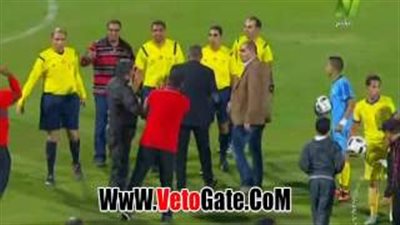 بالفيديو.. اشتباك الجهاز الفني للداخلية مع حكم مصر المقاصة