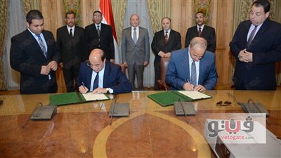 القليوبية توقع بروتوكول مع «الإنتاج الحربي» لتنفيذ عدة مشروعات