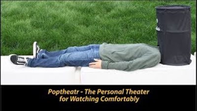 اختراع مذهل لعشاق السينما (فيديو)